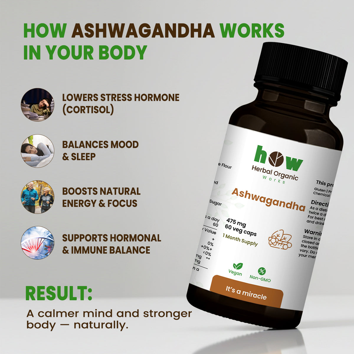 ashwagandha root extract capsules​

