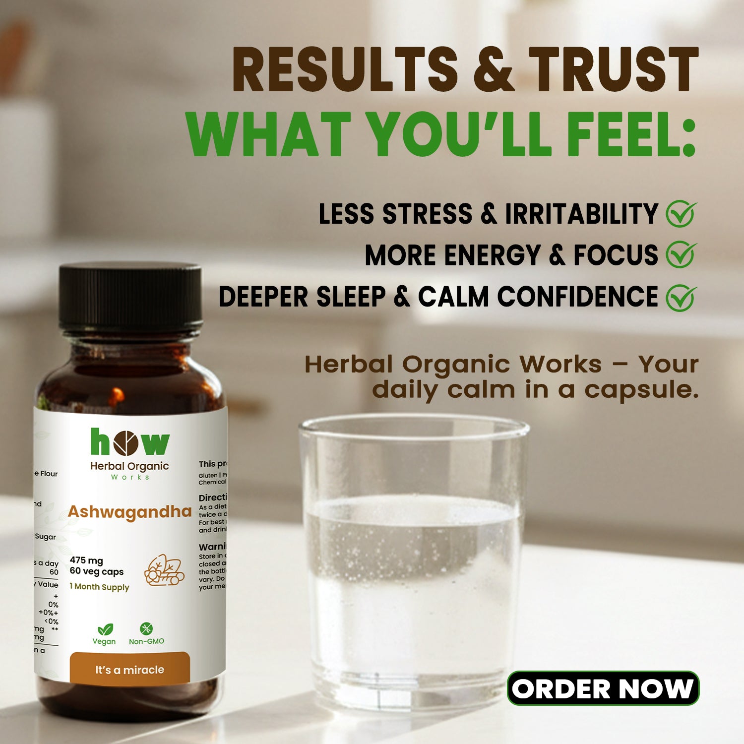 ashwagandha extract capsules
