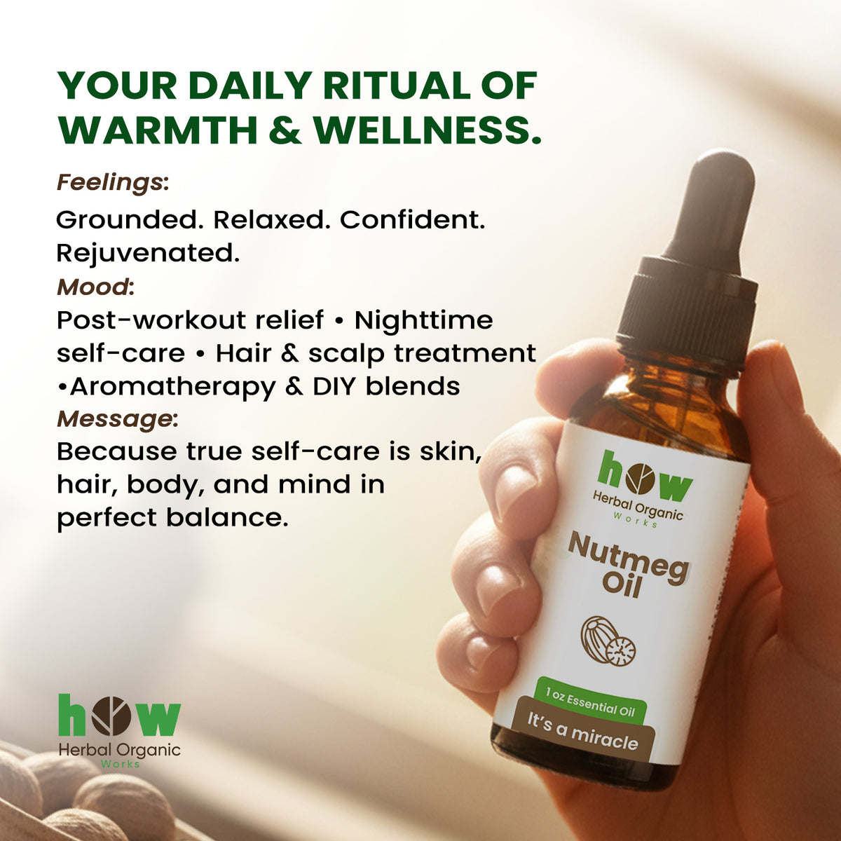 best Nutmeg oil 