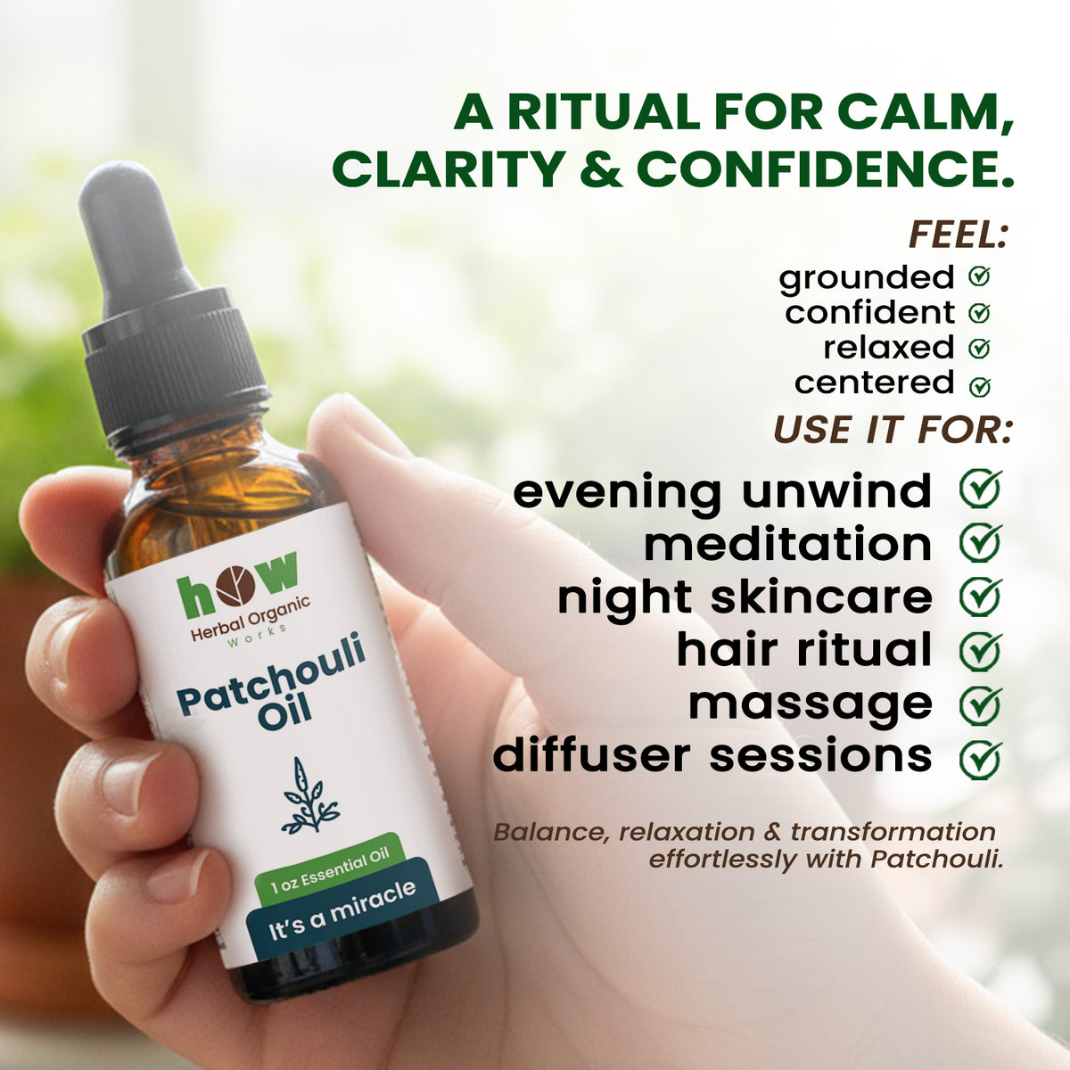 best patchouli oil 
