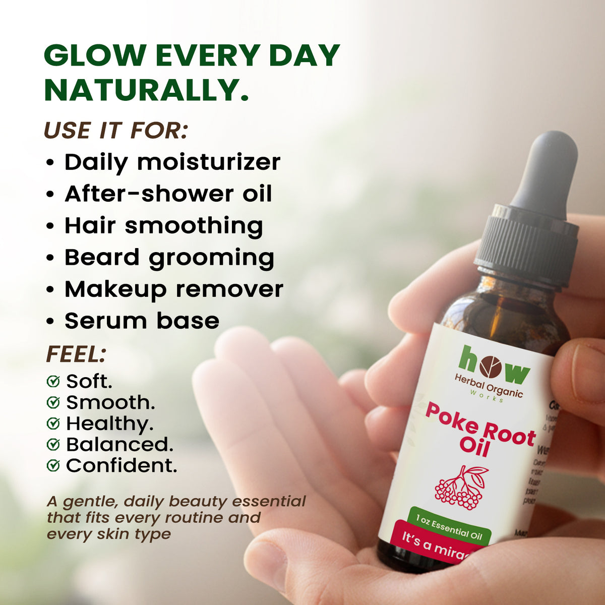 best poke root oil