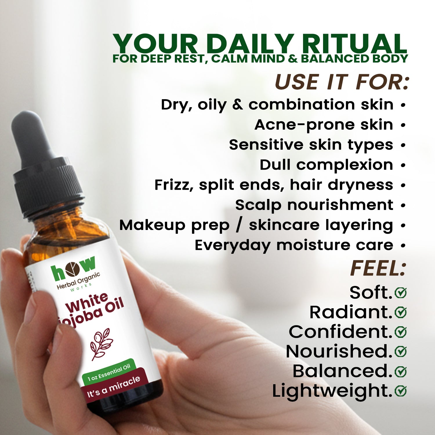 best white jojoba oil 