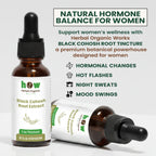 black cohosh extract hormone balance