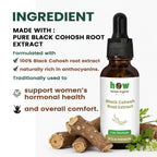 black cohosh extract ingredients