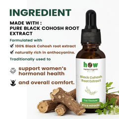 black cohosh extract ingredients