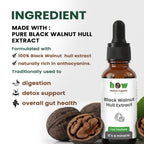 black walnut extract ingredients