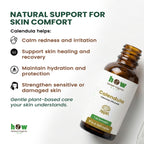 Calendula extract helps