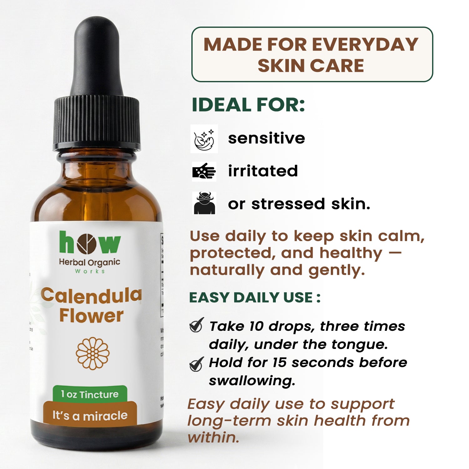 calendula flower extract uses