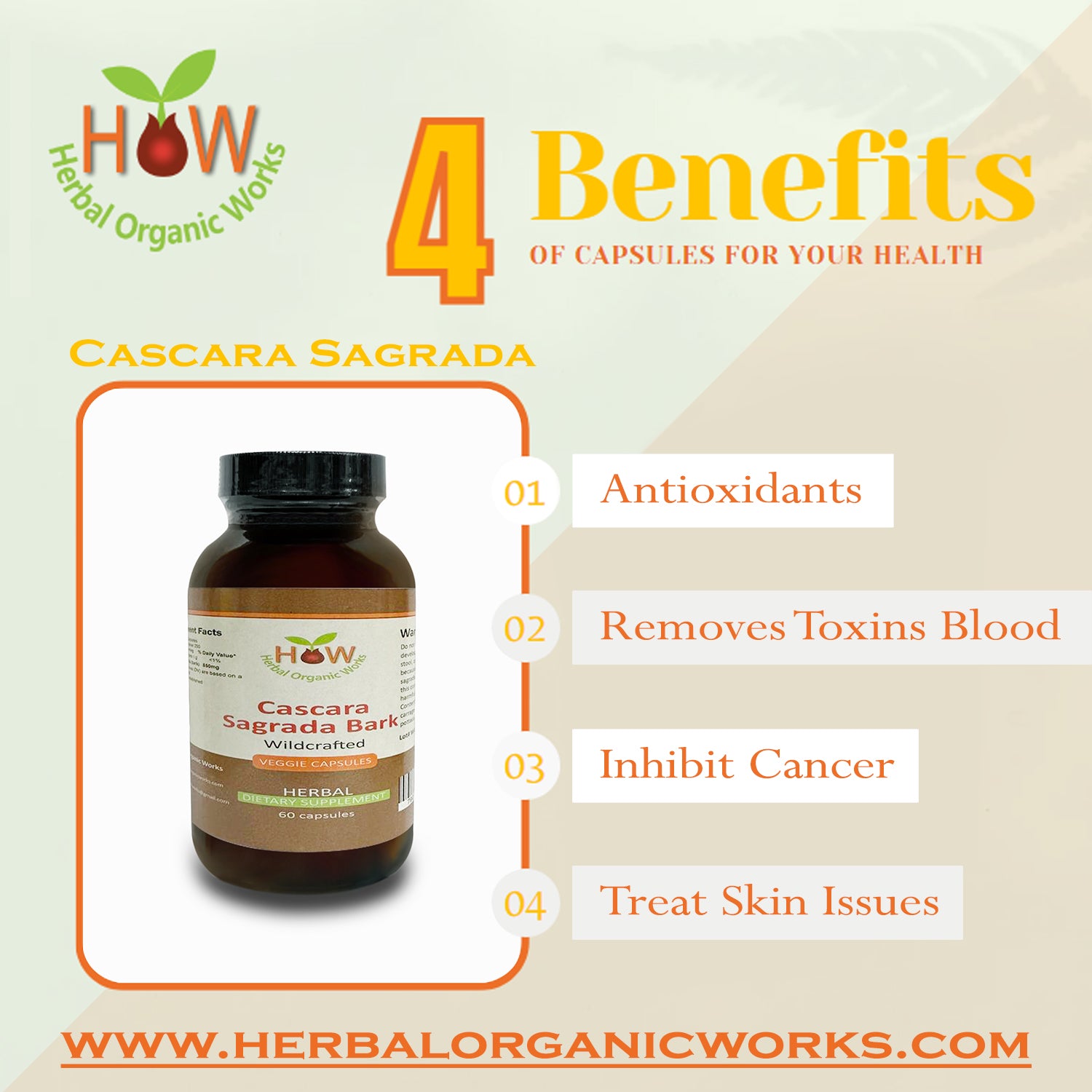 Cascara Sagrada Bark | Digestive Health