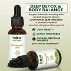 chaparral leaf extract for body