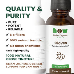 cloves tincture quality