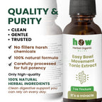easy bowl movement extract quality