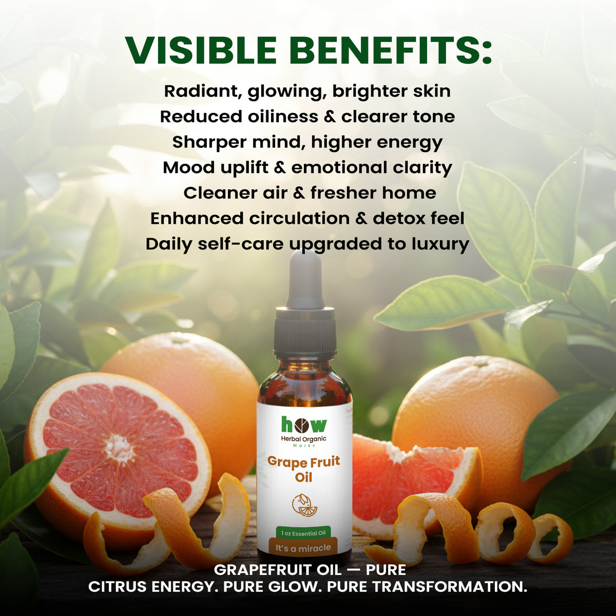 grape fruit oil benefits