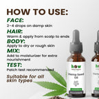 hemp seed oil uses
