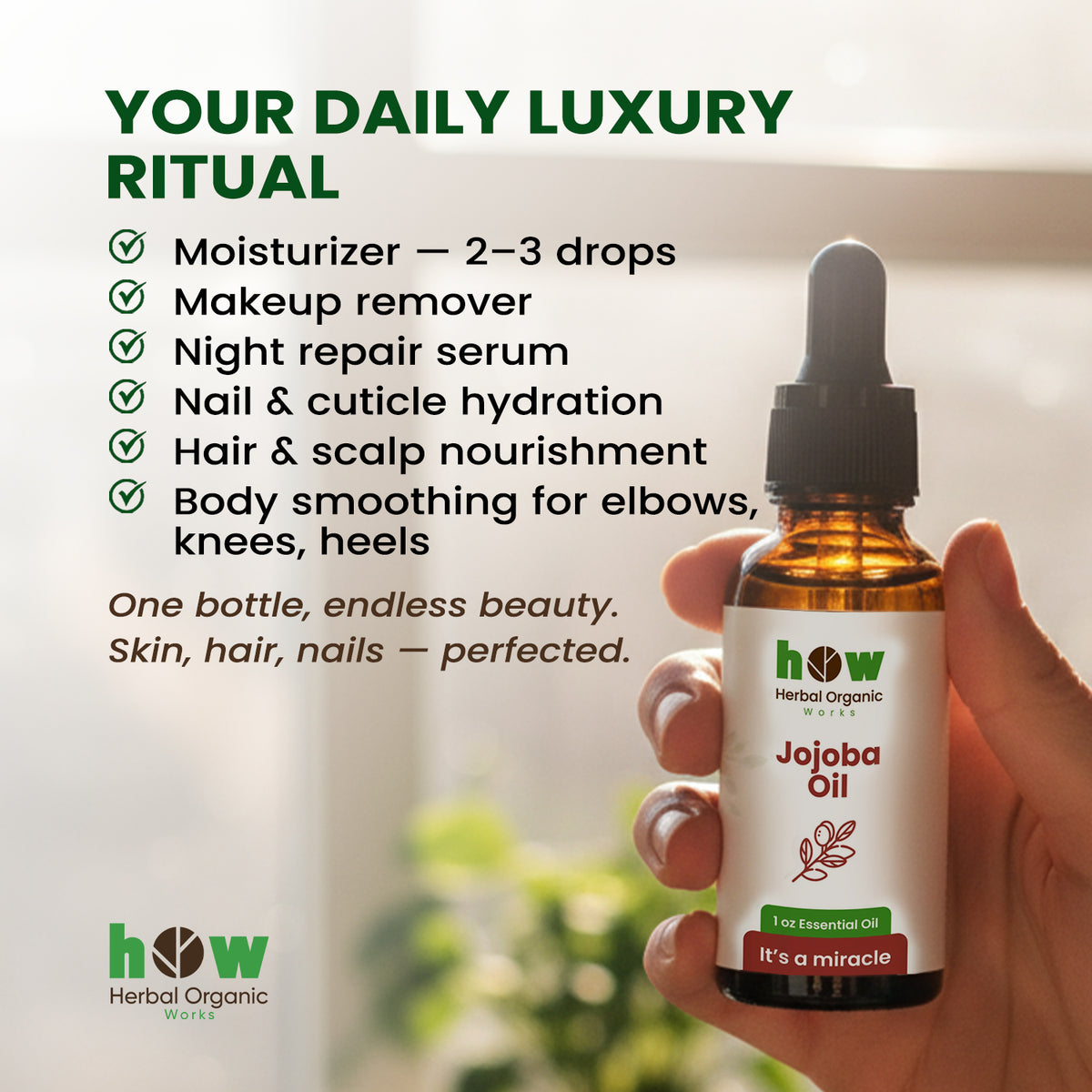 Jojoba oil benefits