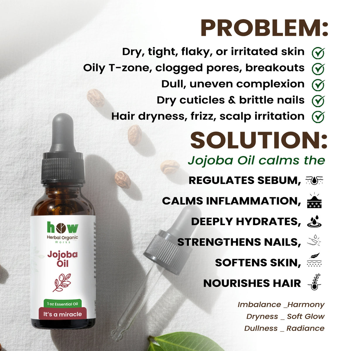 Jojoba oil problems