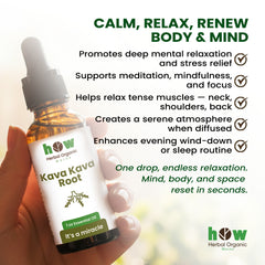 Kava Kava root oil  benefits