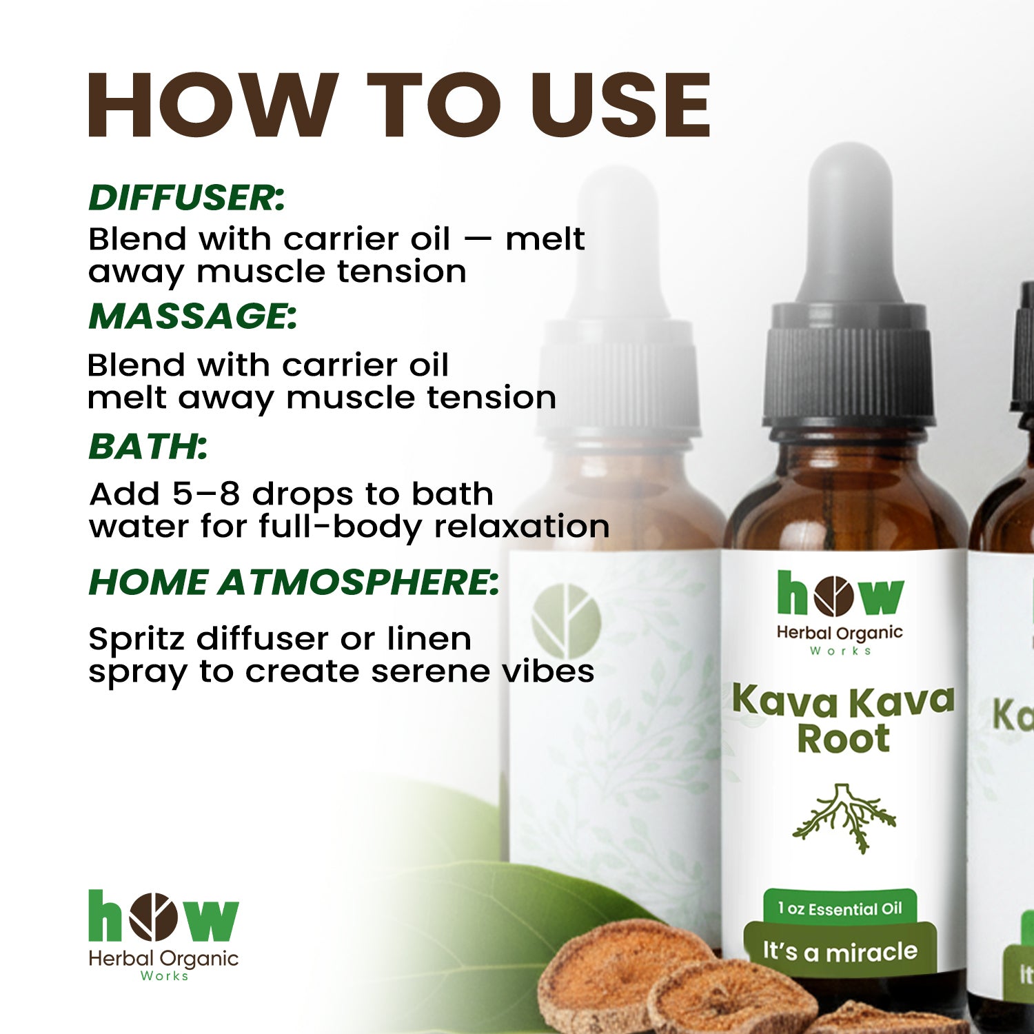 Kava Kava root oil use