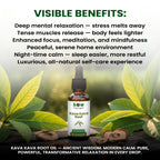 Kava Kava root oil  visible benefits