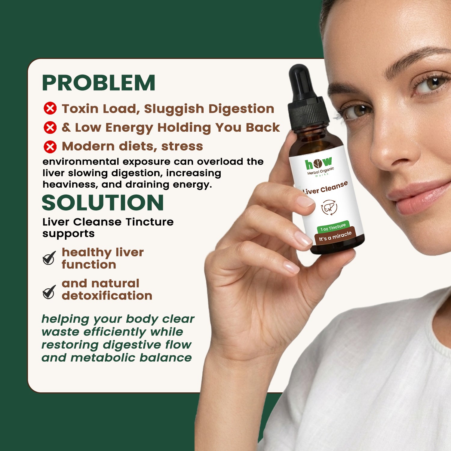 Liver cleanse tincture problem