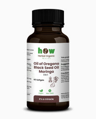 Oregano Black Seed Moringa – 60 Vegan Softgels