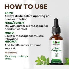 Oregano oil uses