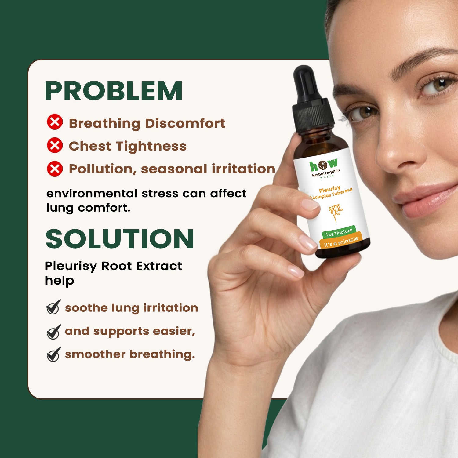 pleurisy asclepius tuberosa Extract solution