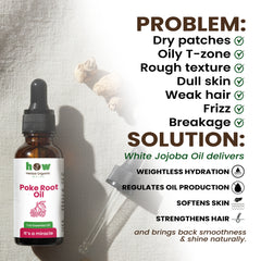 poke root oil problm solution