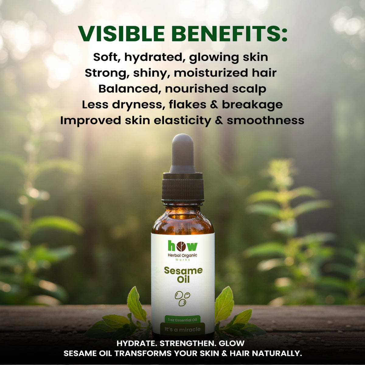 sesame oil benefits