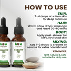 sesame oil uses