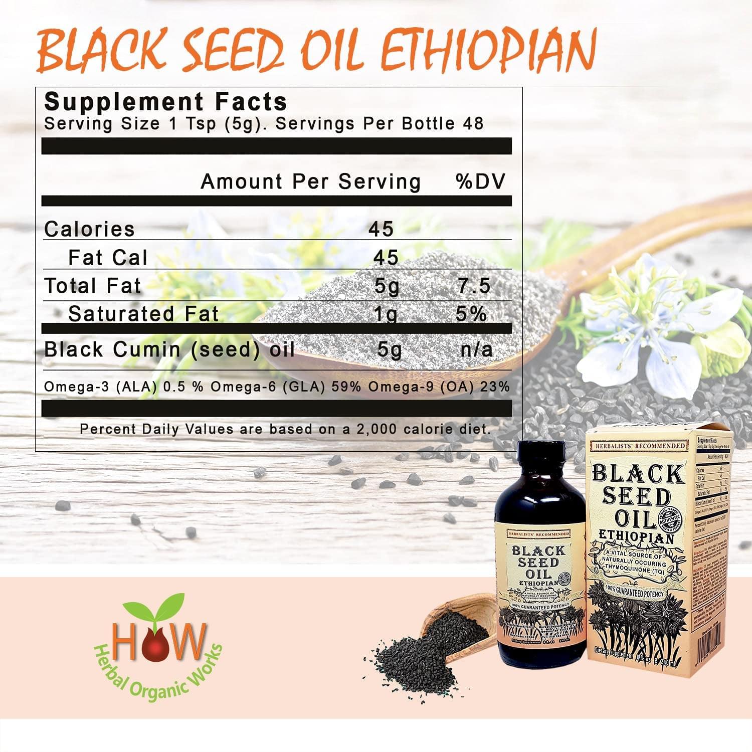 BLACK SEED OIL ETHIOPIAN