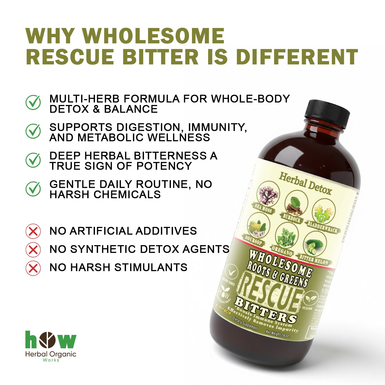 wholesome rescue bitter 